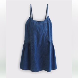 Abercrombie & Fitch Dark Blue Denim Dress